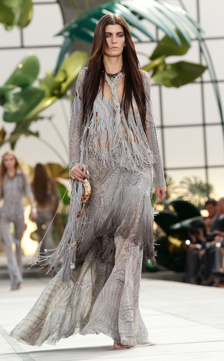 Illustration for article titled Roberto Cavalli: Slinky Flappers Meet Rich Hippies